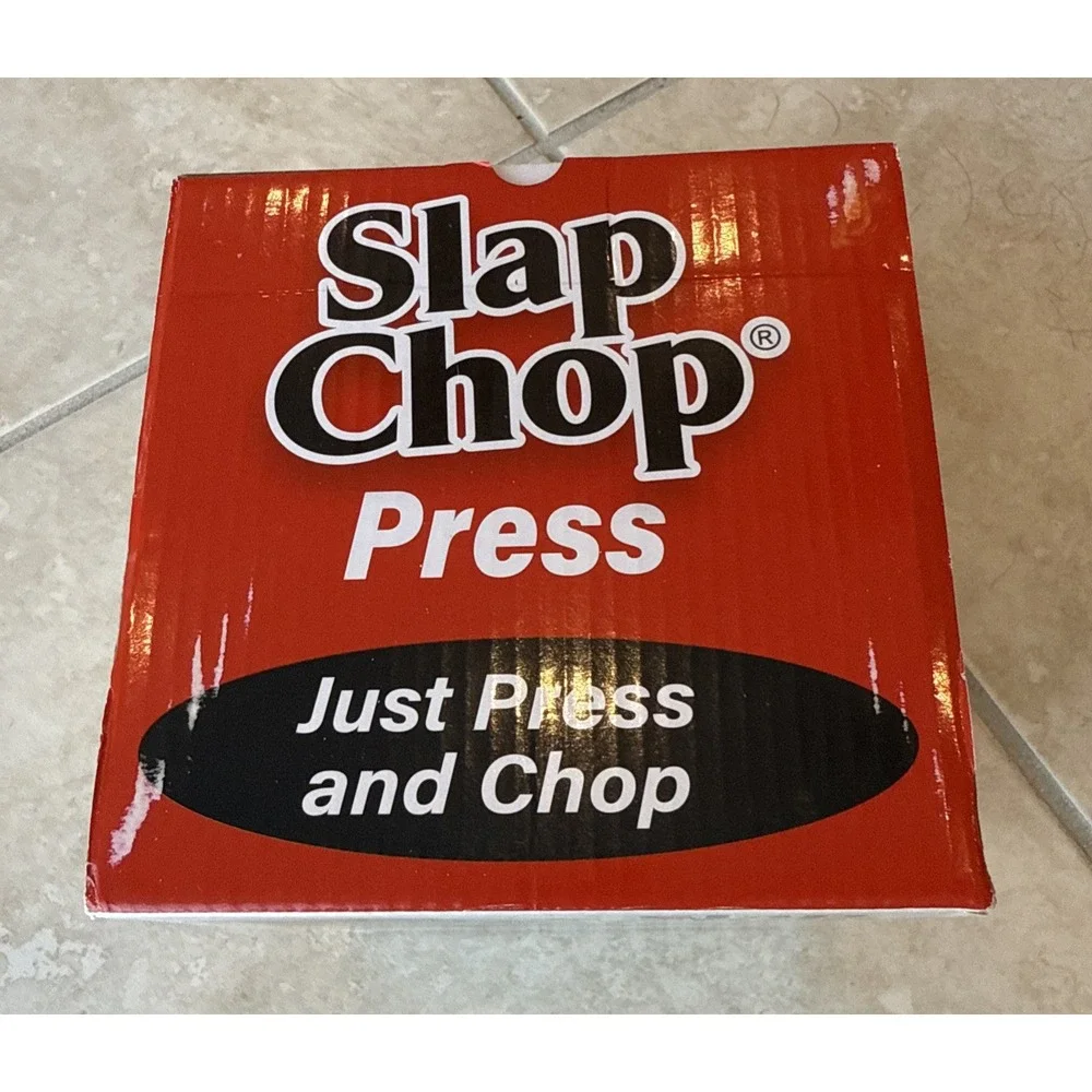 New Slap Chop Press French Fry Potato Cutter Onion chopper Apple‎ Dicer ETC
